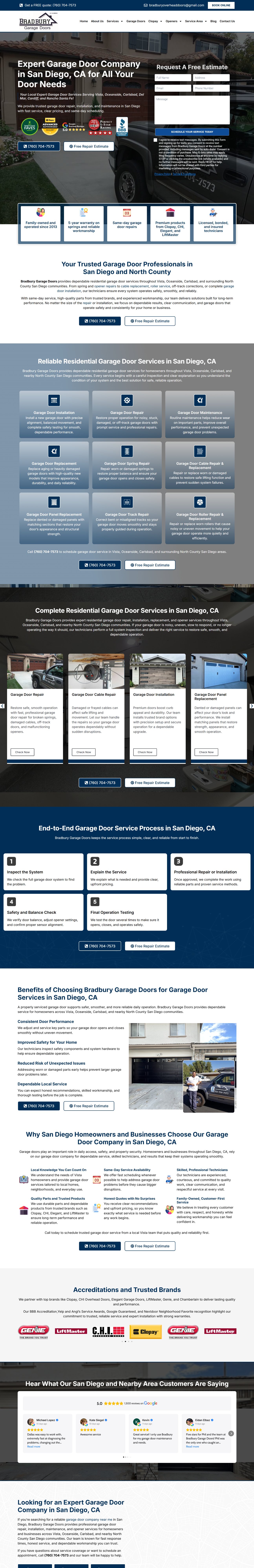 Bradbury Garage Doors preview