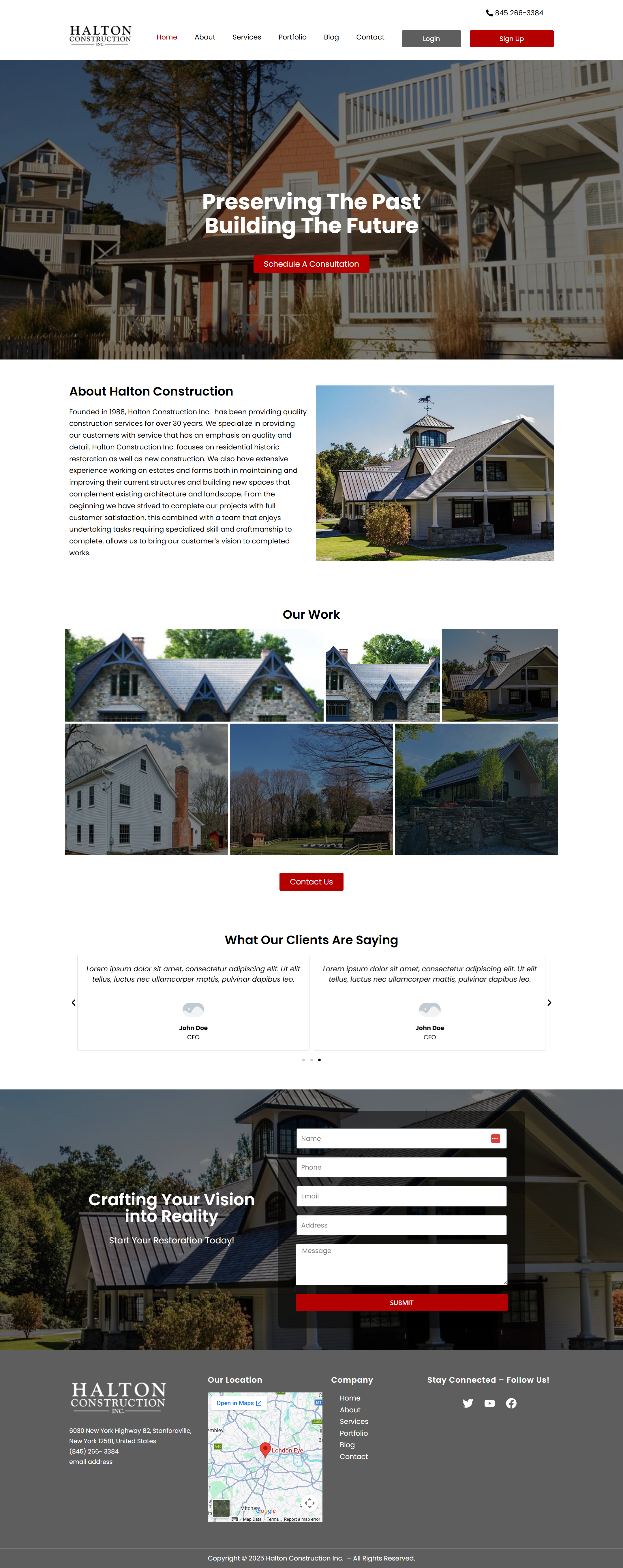 Halton Construction Inc. preview